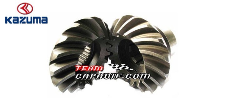 Bevel gears (pair) shaft KAZUMA 