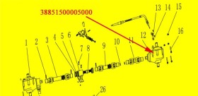 rear axle  XYUTV800 4WD