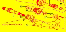 BEARING 6205-2RS