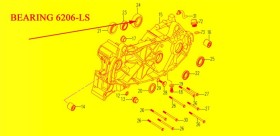 BEARING 6206-LS