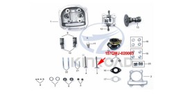 válvula de admisión kinroad 150 cc