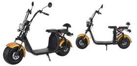 Citycoco matriculable Harley Scooter eléctrico EEC Elección de 1000 W o 1500W / 20AH