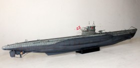 WTC Kit tanque de un solo pistón para submarino VIIC 1/48