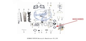Carburetor seal Kinroad 800 1100