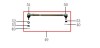 Ball joint, steering pulling bar Left-hand screw