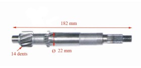 Kinroad  250 cc Arbre de transmission