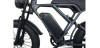 Super Powerful Mountain Fat Tire Elektrofahrrad für Erwachsene