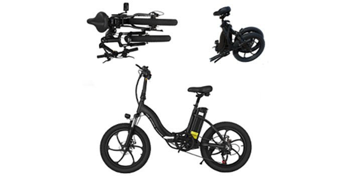 Bicicleta eléctrica plegable Shark BK6 Series Bicicleta eléctrica plegable Shark BK6 Series