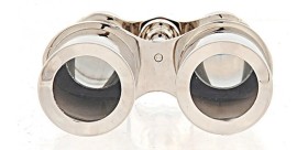 Jumelle marine en aluminium  vintage