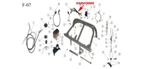 Kinroad 150cc SUB-WIRING HARNESS