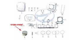 piston kinroad 150 cc