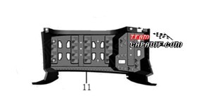 Repose-pieds gauche ODES 800