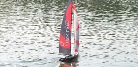 Volantex Racent Hurricane Sail Yacht Boat 1M RTR - V791-2