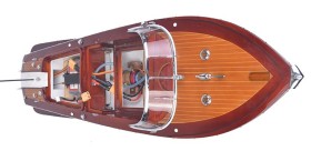 Riva Aquarama With RC Motor  L: 67 cm