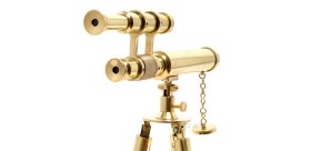 Telescopio portuario en miniatura totalmente funcional