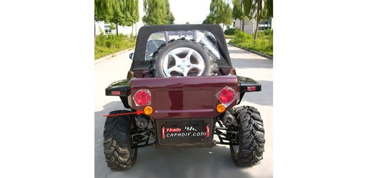 Lampeggiante indietro 